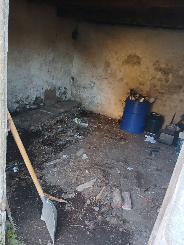 Cave ou dépendance encombrée à débarrasser